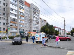 Авария случилась в центре Кургана