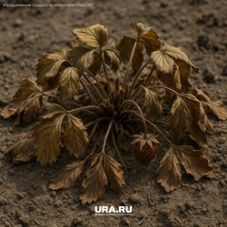 Клубника на участке часто становится жертвой долгоносика