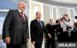 Владимир Путин встретился с Александром Лукашенко 
