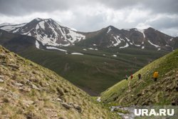 Двое мужчин приехали в Дигорию для участия в четвертом ледовом фестивале 