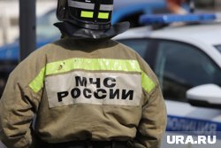 На месте ДТП с цистерной с аммиаком работают челябинские сотрудники экстренных служб