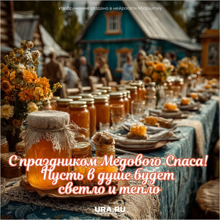 Медовый Спас — время собираться за столом и делиться теплом и радостью