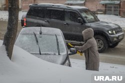 В городе пойдут осадки в виде снежной крупы