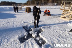 Купели будут установлены в этом году в Кургане только на Голубых озерах