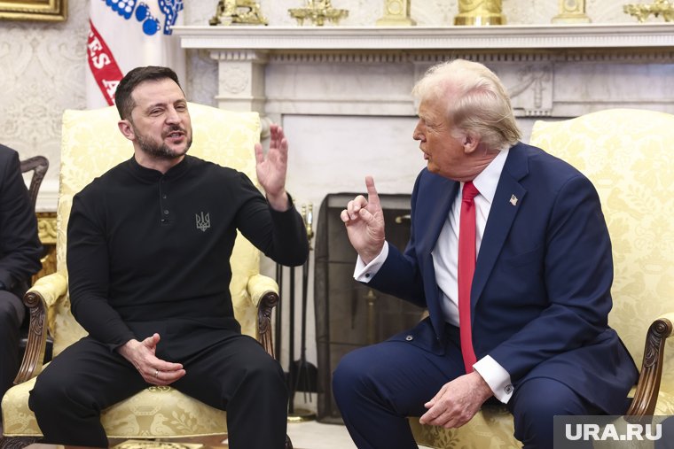 Встреча Зеленского и Трампа в марте закончилась скандалом