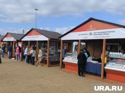 Ярмарка проходит в центре Сургута