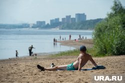 В жаркий день пермяки совмещают отдых и развлечение