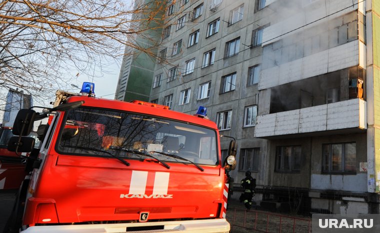 Пожарные ликвидировали возгорание, площадь которого составила один квадратный метр (архивное фото)