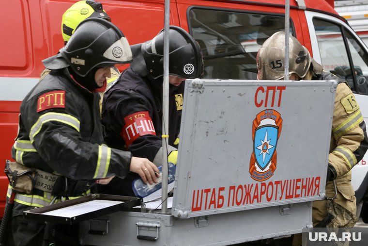 В Санкт-Петербурге горит больница