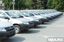 Курганским полицейским закупили 11 автомобилей LADA Granta