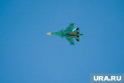 Истребитель-бомбардировщик Су-34 уничтожил живую силу и технику Вооруженных сил Украины