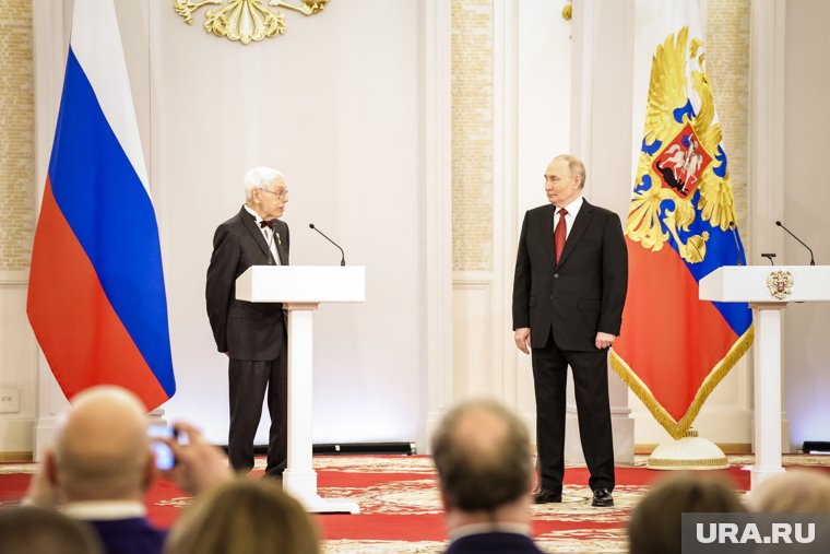 Композитор Александр Зацепин пригласил президента на свой 100-летний юбилей