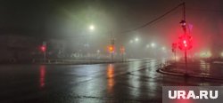 Видимость на трассе ухудшилась из-за тумана