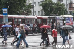 Дождь накрыл несколько районов