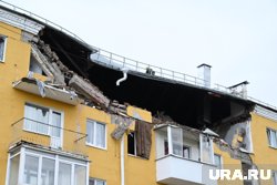 Взрыв разрушил квартиру