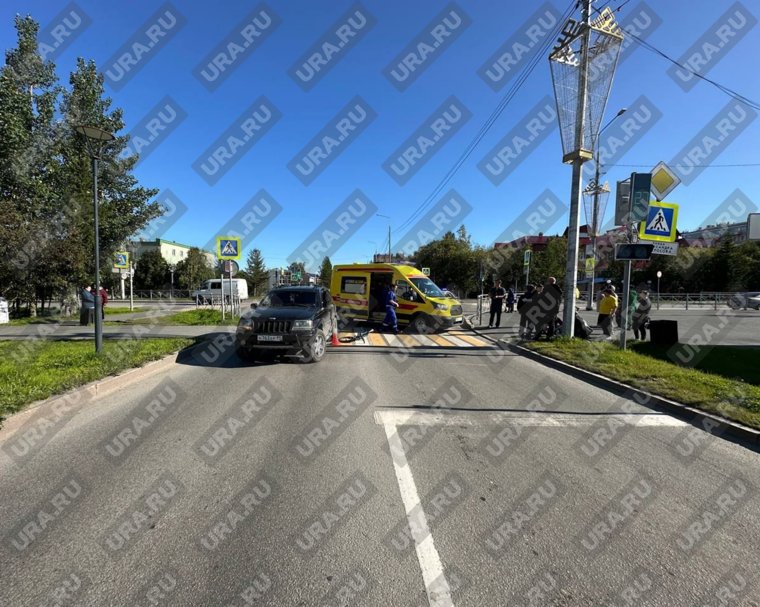 В Салехарде в ДТП пострадала восьмилетняя девочка