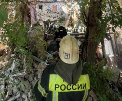 Подъезд обрушился в многоквартирном доме