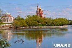 В Кургане вырос уровень воды