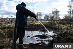 План подразумевает поддержку поселков в зоне риска лесных пожаров, архивное фото