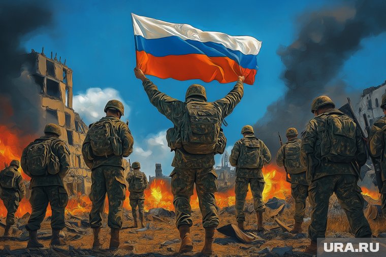ВС РФ установили российские флаги в знак освобождения Торского