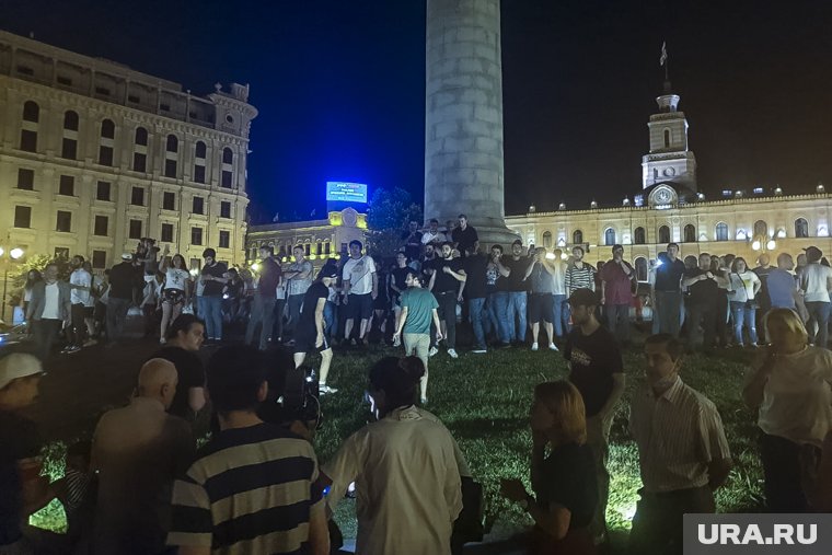 В Грузии протестующих подготовили к столкновениям со силовикам (архивное фото)