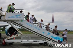 Рейс Сочи-Курган задержали