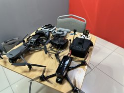 Станд с различными видами БПЛА