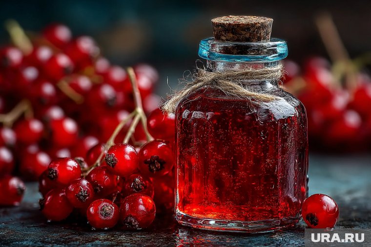 Сок из калины готовится быстро и легко