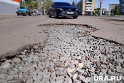 Водители жалуются на дорогу на улице Коли Мяготина