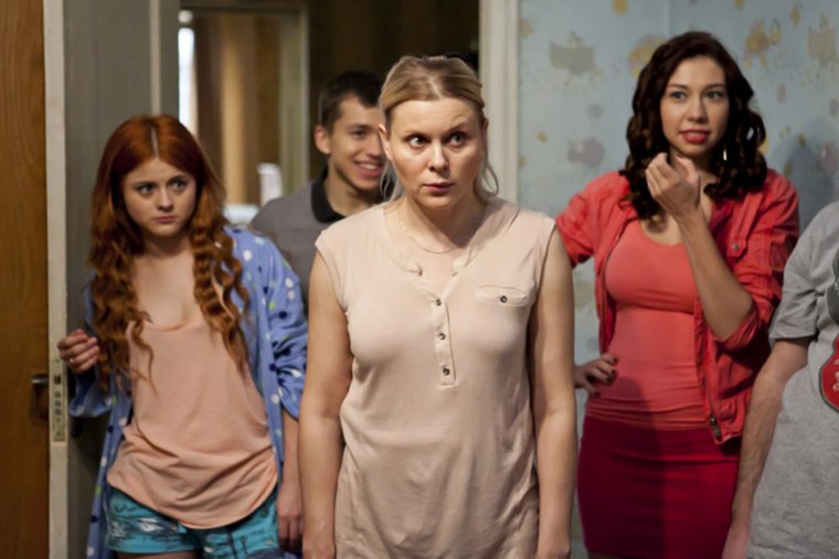 Актриса Яна Троянова в сериале «Ольга»