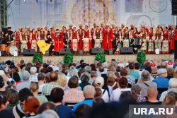 Главным событием Дня России в Кургане стало выступление Кубанского хора