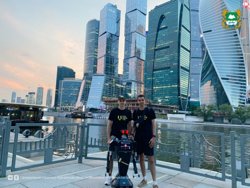 Курганцы создали робота-медбрата  и представили разработку в столице
