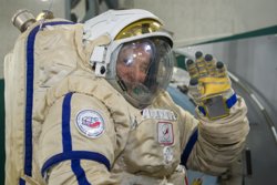На счету космонавта - три выхода в открытый космос (архивное фото) 