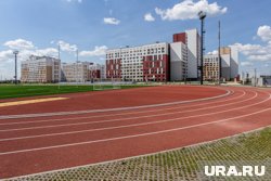 На стадионе уже в этом году появятся новое футбольное поле и сразу несколько спортплощадок 