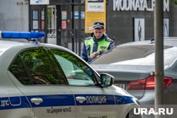 На место аварии прибыли экипажи дорожно-патрульной службы