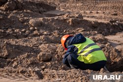 Во время строительства транспортного тоннеля в толще грунта нашли чугунные утюги