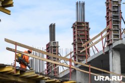 Обрушение произошло в строящемся ЖК в элитном районе Тюмени