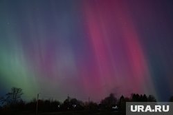 Полярное сияние — довольно редкое для Урала явление