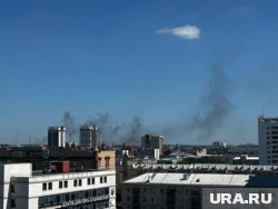 В промзоне Челябинска третий раз за неделю обнаружили возгорание