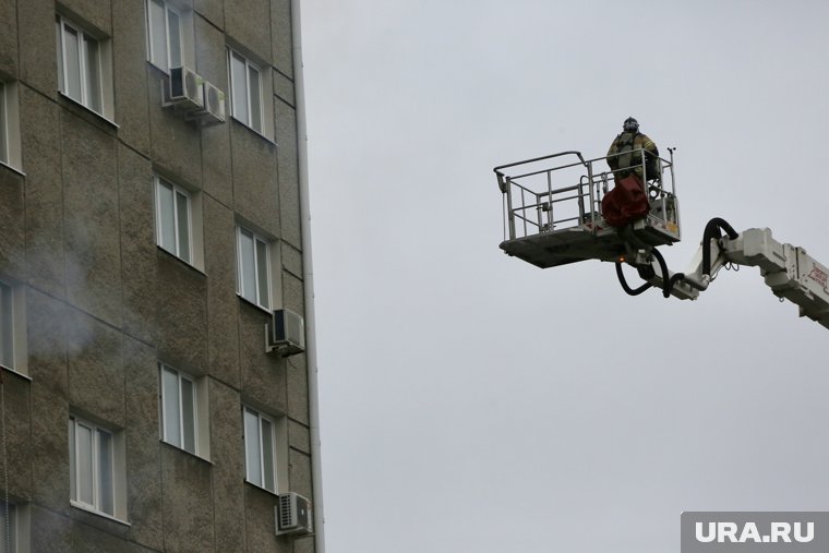 Двое пострадавших в пожаре находятся в состоянии средней тяжести (архивное фото)