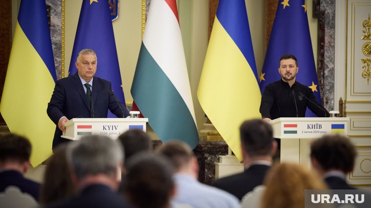Орбан сообщил, что 95% опрошенных жителей Венгрии выступили против приема Украины в ЕС