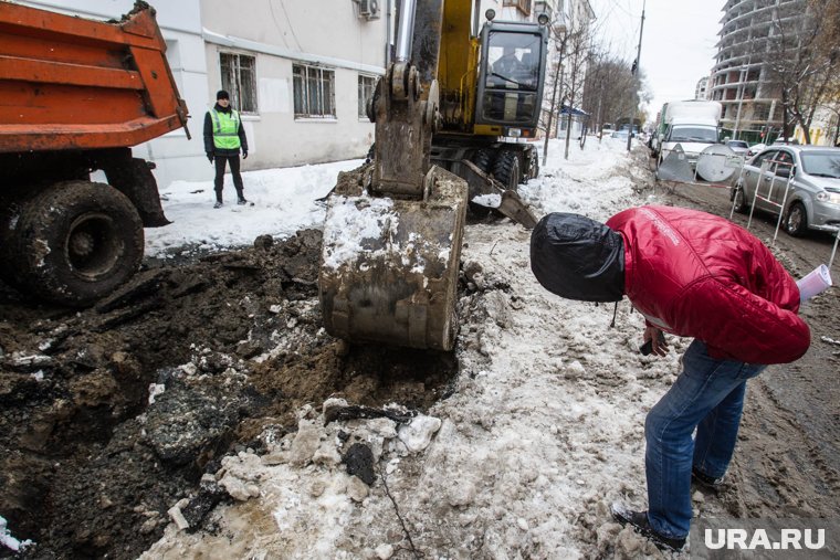 Газопровод повредили во время работ по переносу сетей