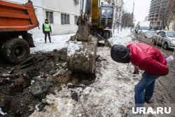 Газопровод повредили во время работ по переносу сетей