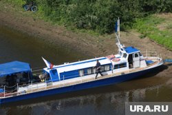 Изменения в расписании маршрутов катера вызваны плохой погодой