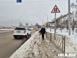 Пермяки утопают в снежной каше