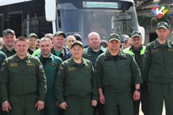 В Курганскую область для тушения пожаров прибыли десантники авиации из Омска