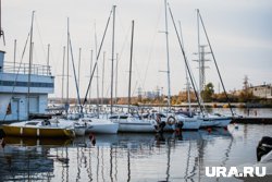 Яхту пока лишь опустили на воду (архивное фото)