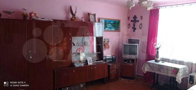 В квартире установлены пластиковые окна