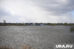 В Ильинке река Ишим убывает