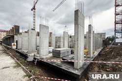 Опалубка со скрытым дефектом вызвала обрушение при строительстве в центре Кургана